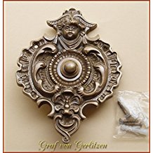 Deurbel Sonnette Messing Klingelschild Haustre Graf von Gerlitzen Klingel 1 Brass Door Bell Tr Trklingel K54Age