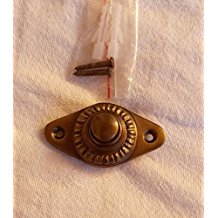 Graf von Gerlitzen Antik Messing Tr Klingel 1 Jugendstil Trklingel Klingelschild K54A