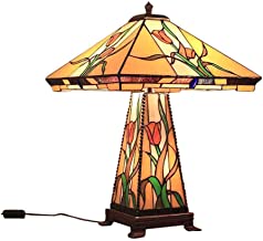 Graf von Gerlitzen Tiffany Stand Tisch Lampe Antik Style Tischlampe Tiffanylampe GN129-Anja